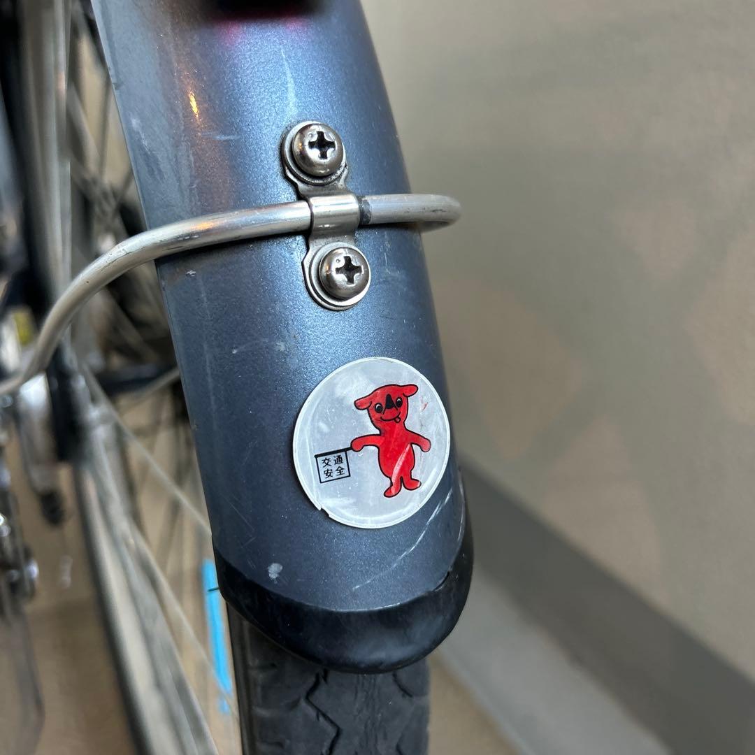 シティサイクル 22インチ 前面バスケット付きアネモネ 点検永年無料