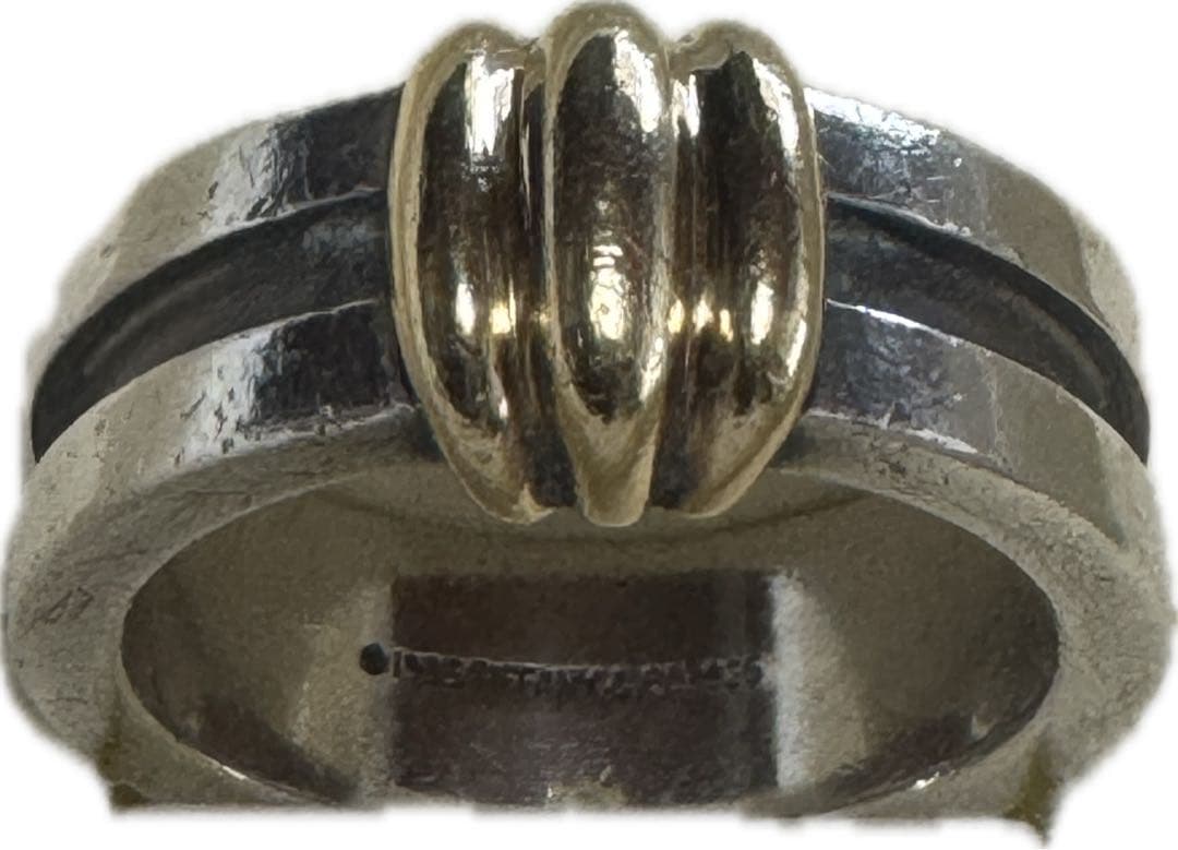 Tiffany & Co. グルーブド ウィズ 3ロウ リング 14号 - メルカリ