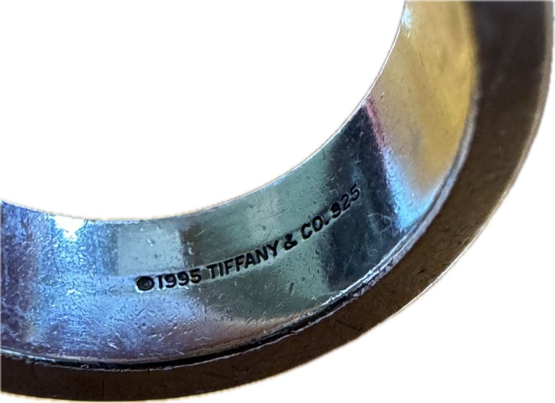 Tiffany & Co. グルーブド ウィズ 3ロウ リング 14号 - メルカリ