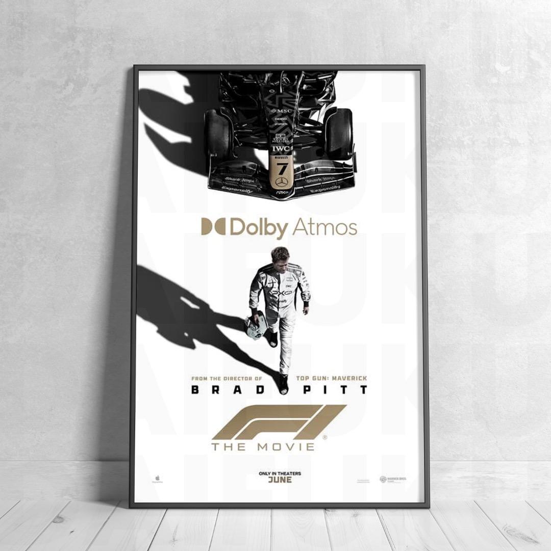 映画館用両面ポスター】F1/エフワン Dolby Atmos Ver. ブラピ - メルカリ