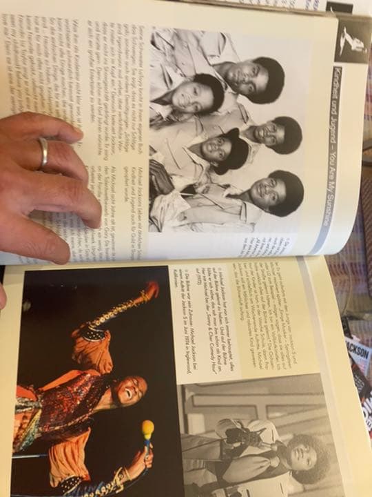 マイケルジャクソン　ドイツ本　remenber the time