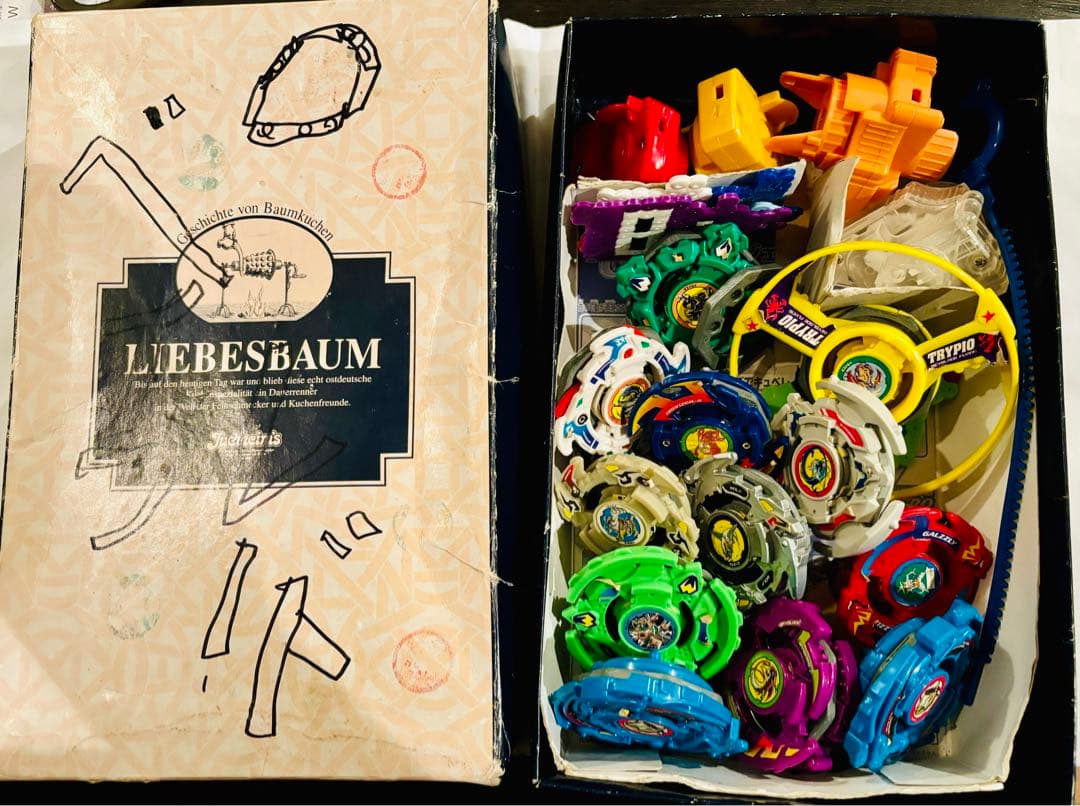 中古】2000年代 小学生の時のおもちゃ 旧初代 ベイブレード まとめ売り