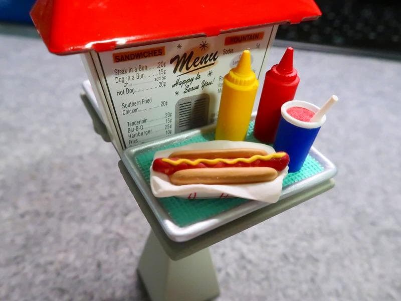 1/18 アメリカングラフィティ メルズドライブイン メニュートレイ