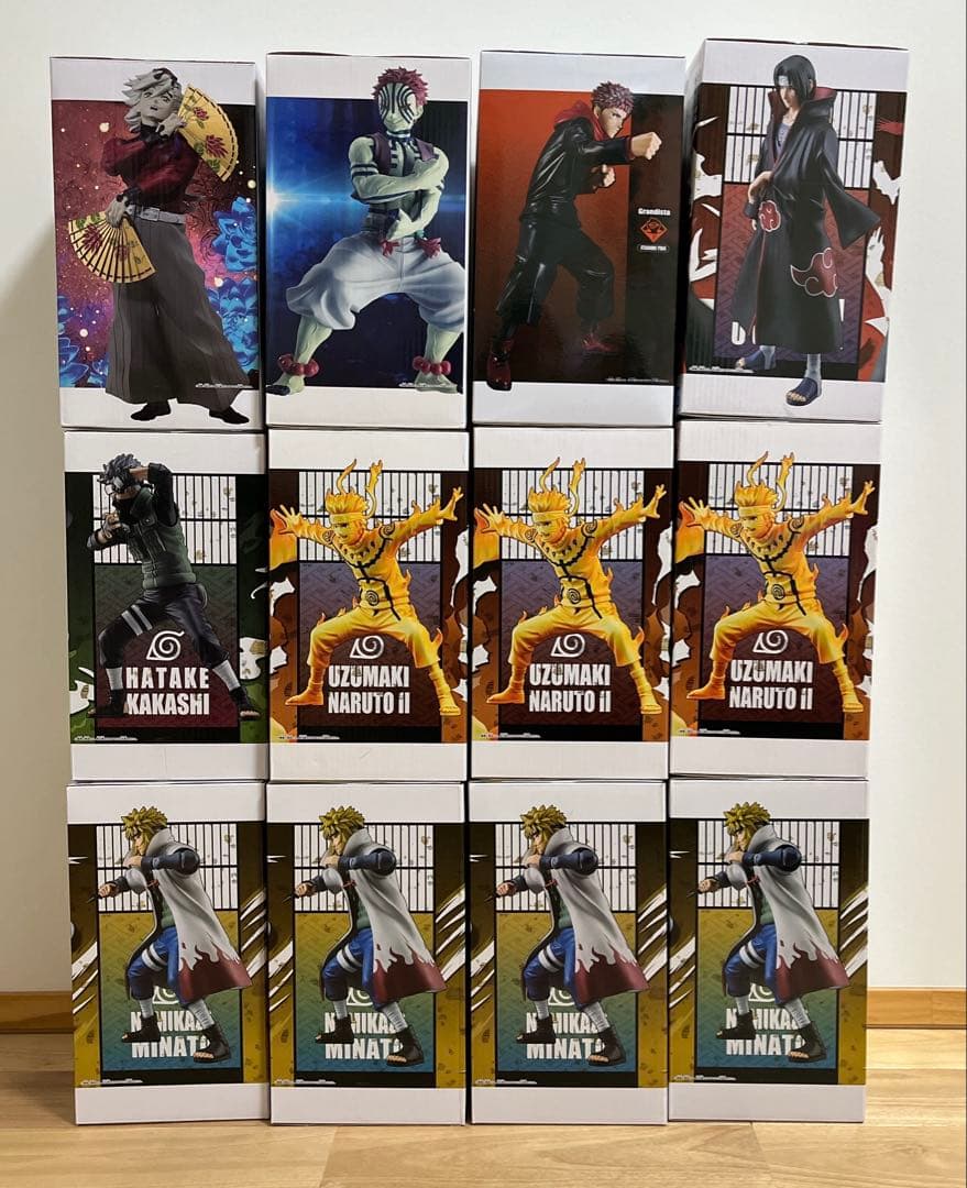 ナルト　NARUTO 鬼滅 呪術廻戦grandista グランディスタ 12体