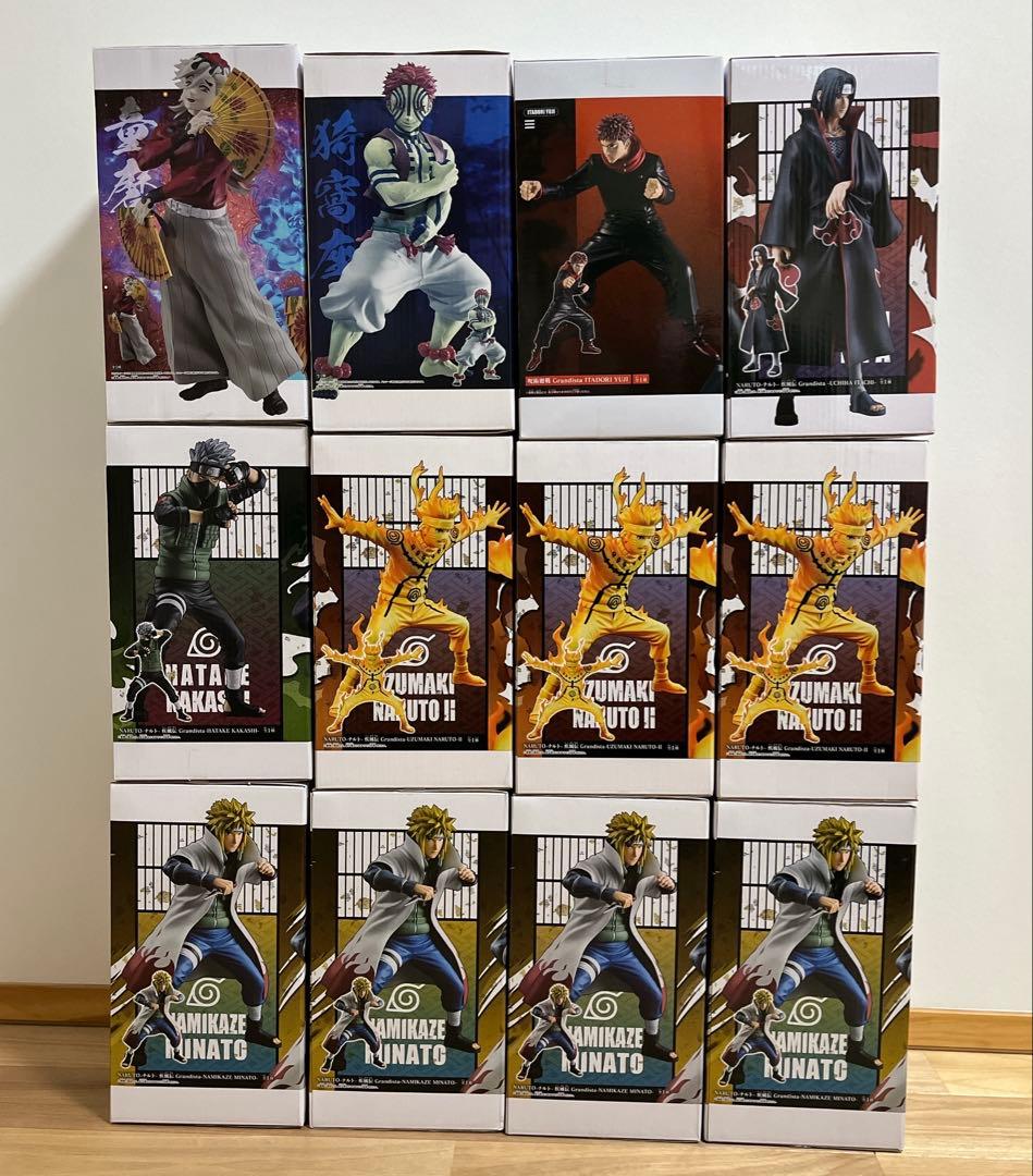 ナルト　NARUTO 鬼滅 呪術廻戦grandista グランディスタ 12体