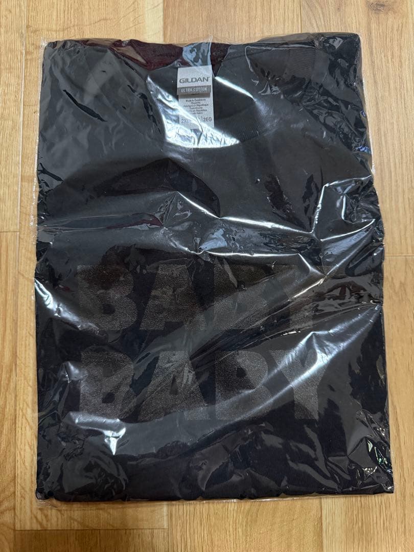 銀杏BOYZ × TANGTANG BABY BABY 半袖T 黒✕黒 2XL