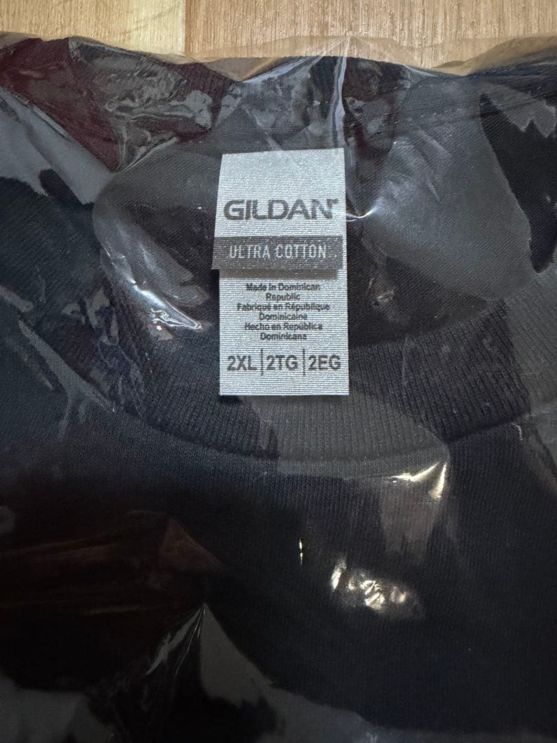 銀杏BOYZ × TANGTANG BABY BABY 半袖T 黒✕黒 2XL