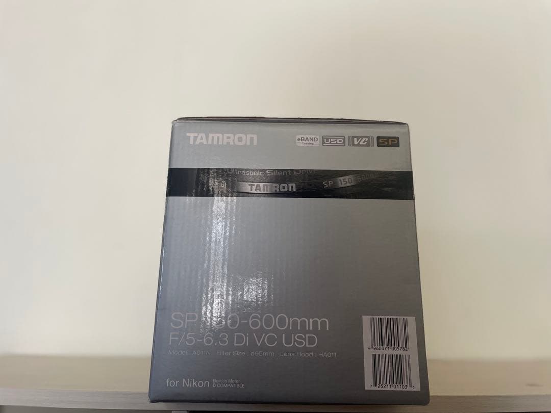レンズ(ズーム) TAMRON SP 150-600mm F/5-6.3 Di VC USD