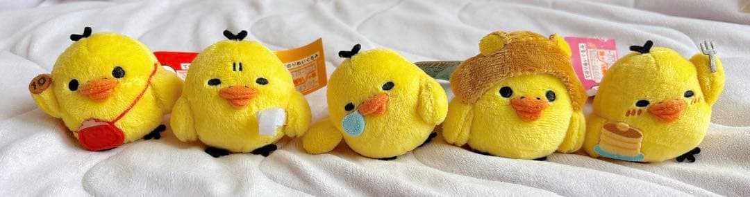 【希少】2014年 キイロイトリ てのりぬいぐるみ5点セット