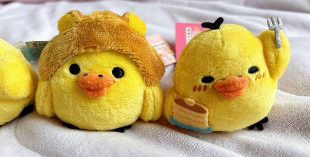 【希少】2014年 キイロイトリ てのりぬいぐるみ5点セット