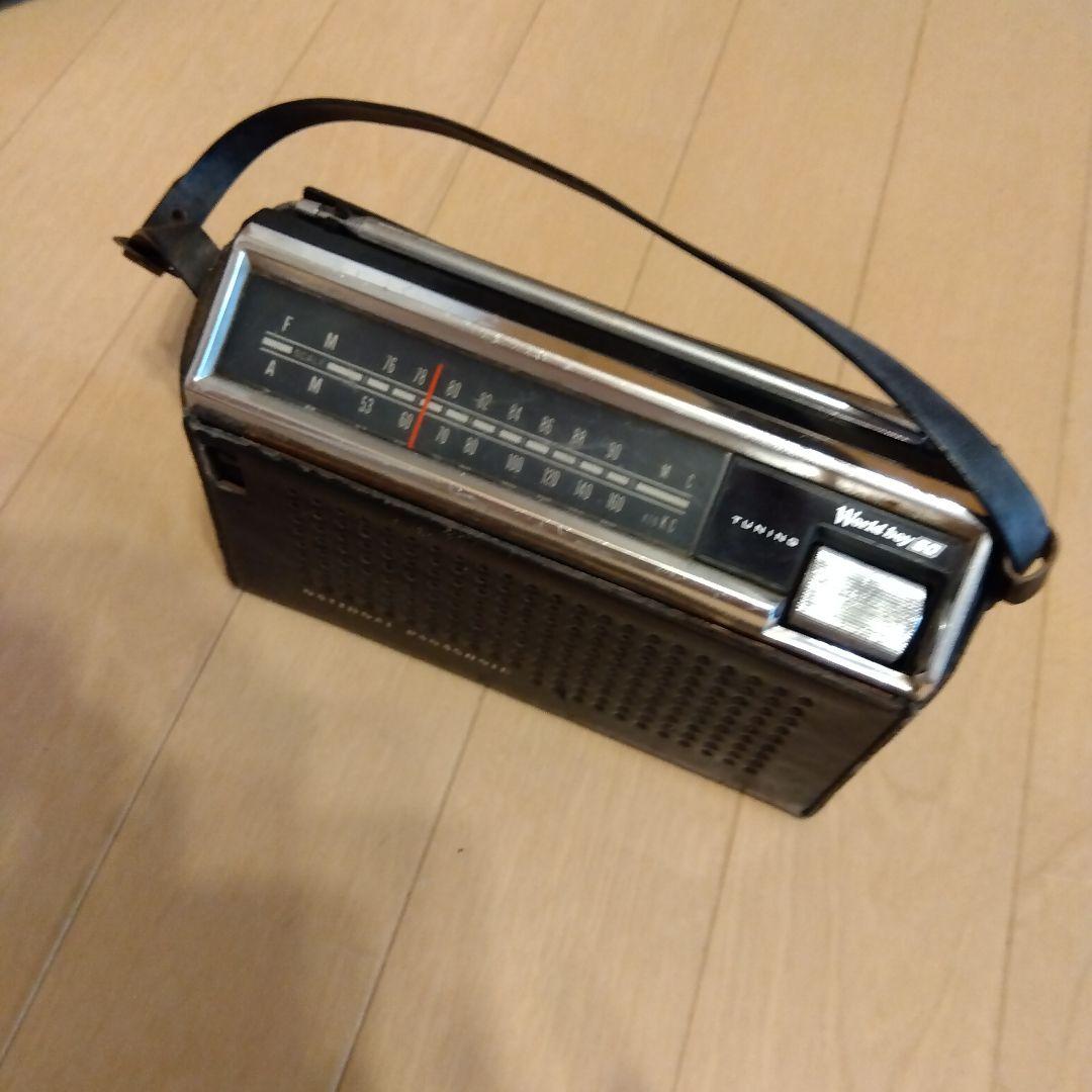 National Panasonic World Boy 60 レトロ カバー付 - メルカリ