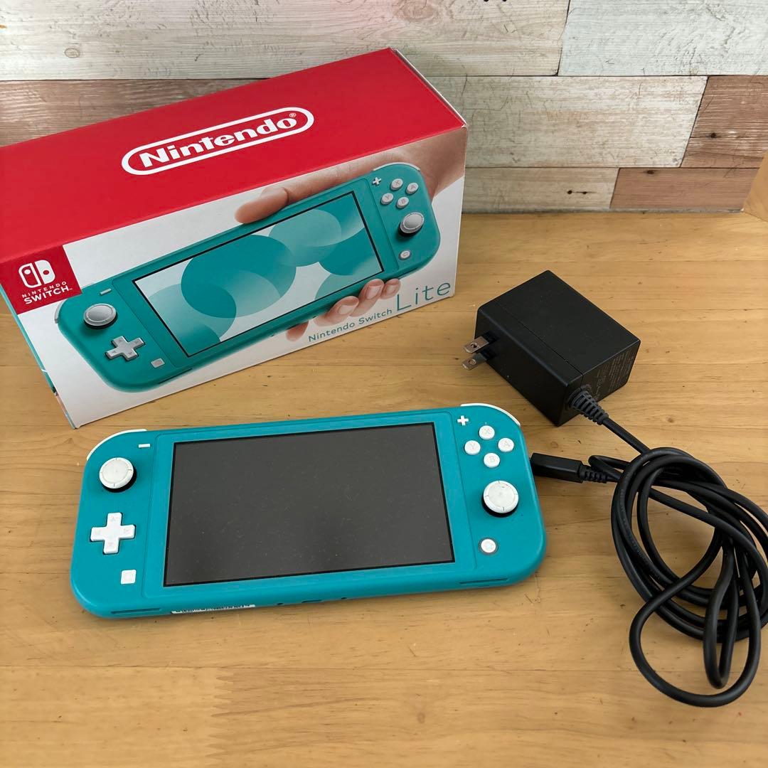 Nintendo Switch Lite ターコイズ + ゲーム4本セット