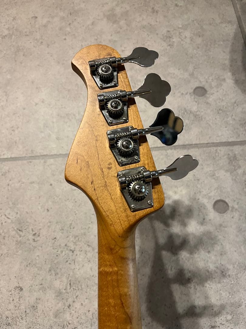 美品 ベーススタンド付 Bacchus バッカス BJB-1-RSM/M BLK - メルカリ