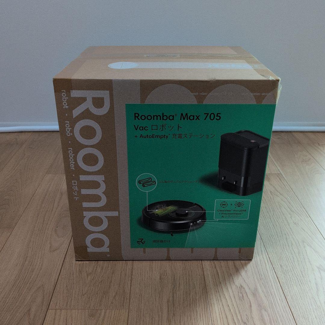 ルンバ Max 705 Vac ロボット + AutoEmpty充電ステーション Roomba Max 705 Vac ロボット + AutoEmpty 充電ステーション | アイ