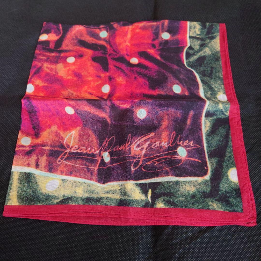ジャンポールゴルチエ JeanPaul GAULTIER ハンカチ スカーフ - メルカリ