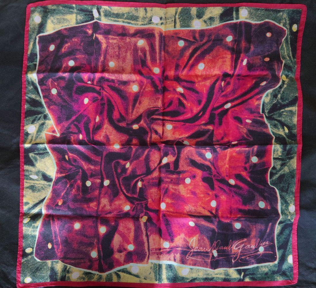 ジャンポールゴルチエ JeanPaul GAULTIER ハンカチ スカーフ - メルカリ