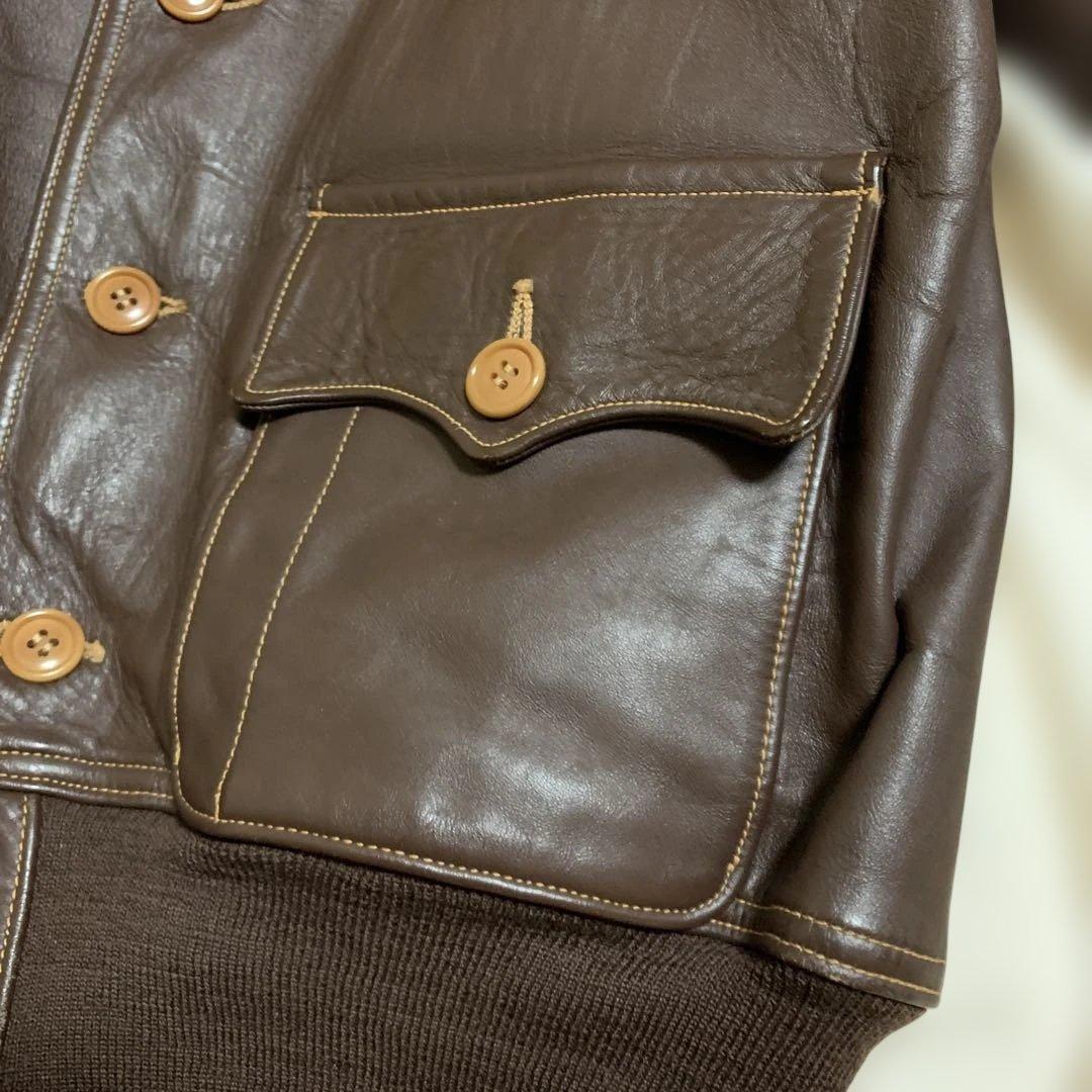 EVIS エヴィス A-1 レザージャケット 42 - メルカリ