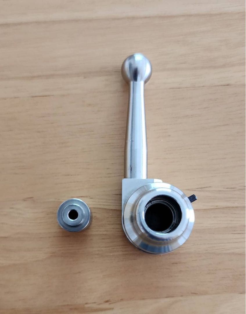 希少 スーパー9 桑田商会 ステンレス削り出しボルトハンドル - メルカリ