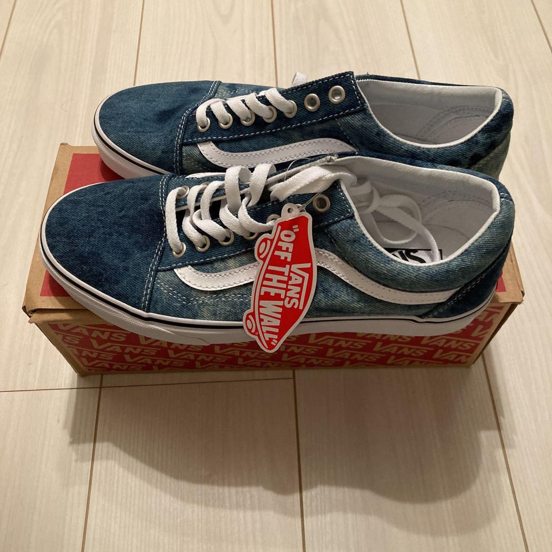 VANS Old Skool デニム、26.5cm