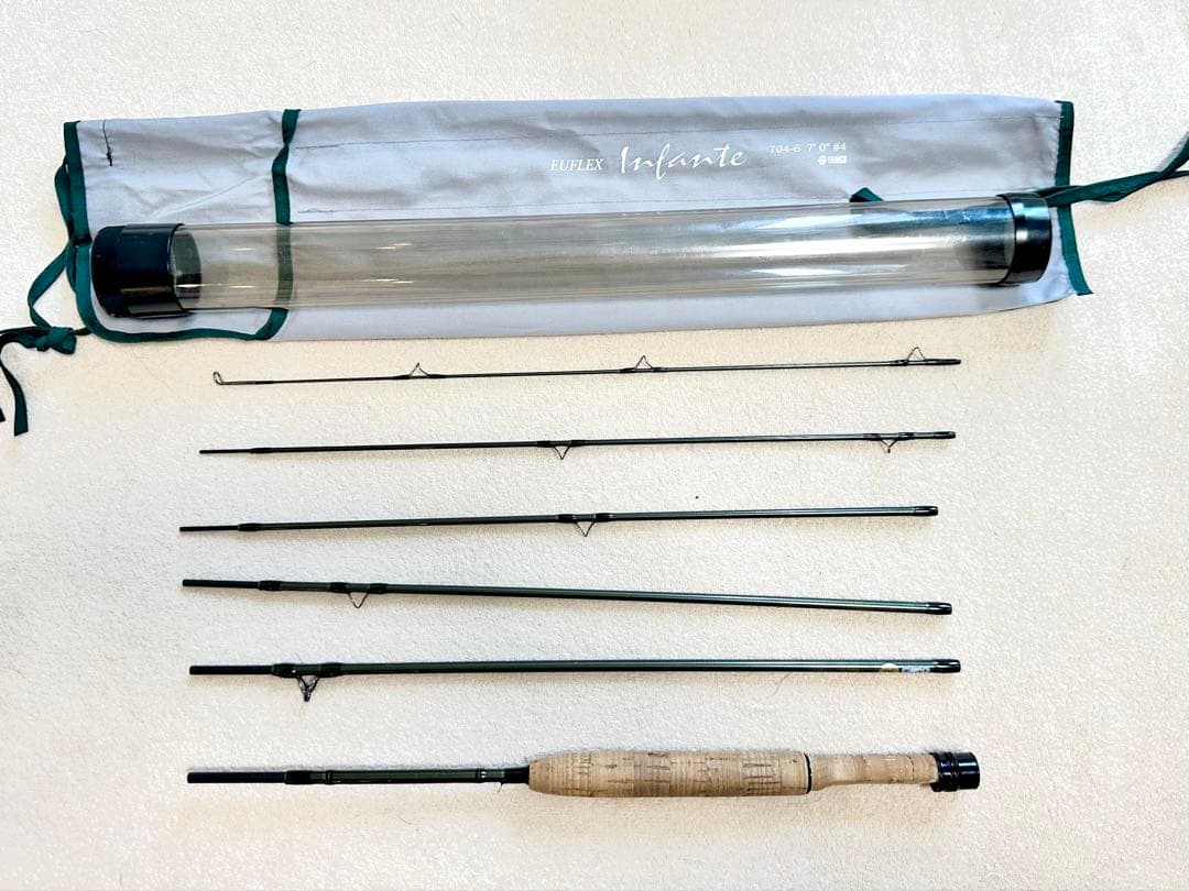 ユーフレックス インファンテ 704-6 パックロッド(ロッドケース付き