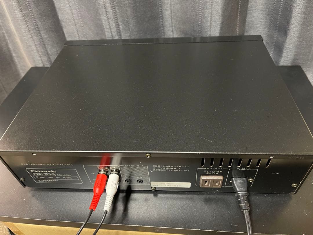 美品』 Panasonic SH-D70 グラフィックイコライザー - メルカリ