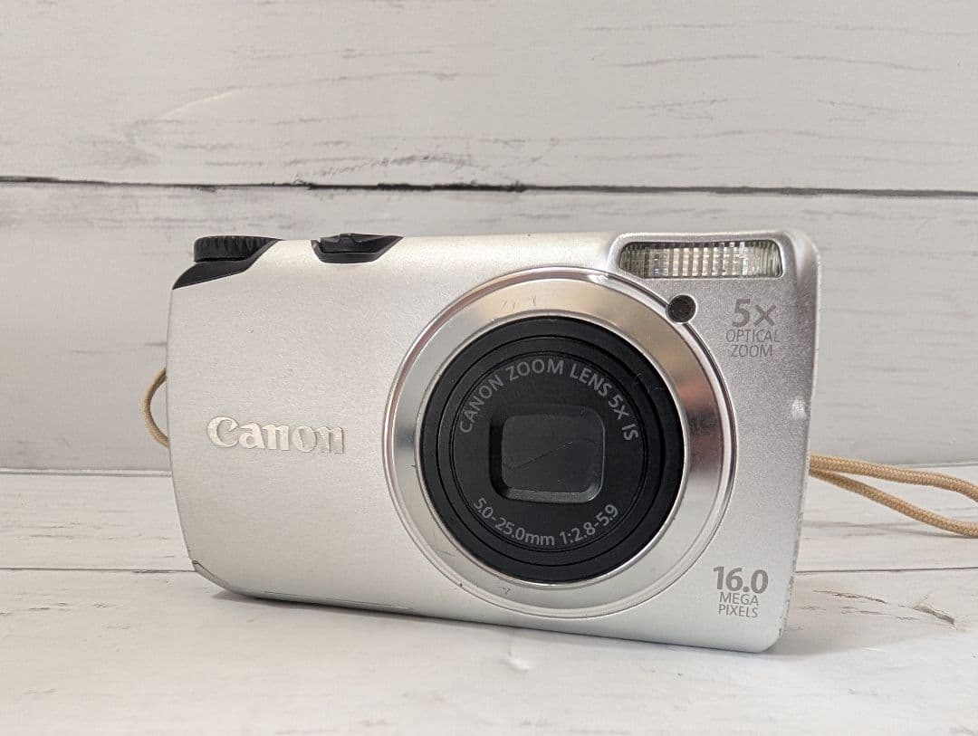 Canon Power Shot A3300 IS 充電器付き sbt - メルカリ