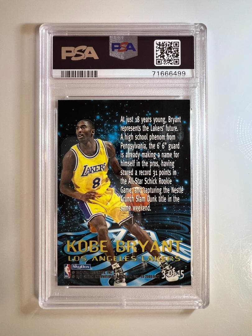 kobe 1996 Skybox E-X2000 Star Date 2000 - メルカリ