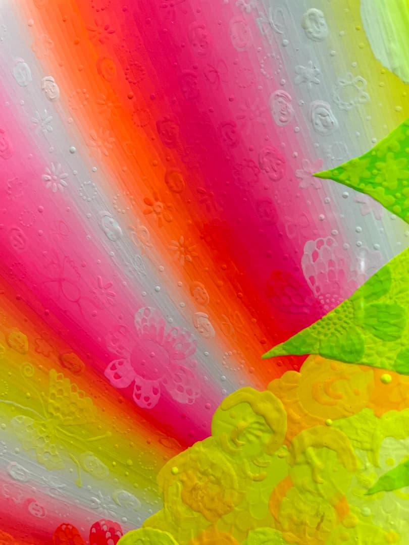 △サイケデリック▽Deki Yayoi△できやよい▽『パイナップル 』△幸運