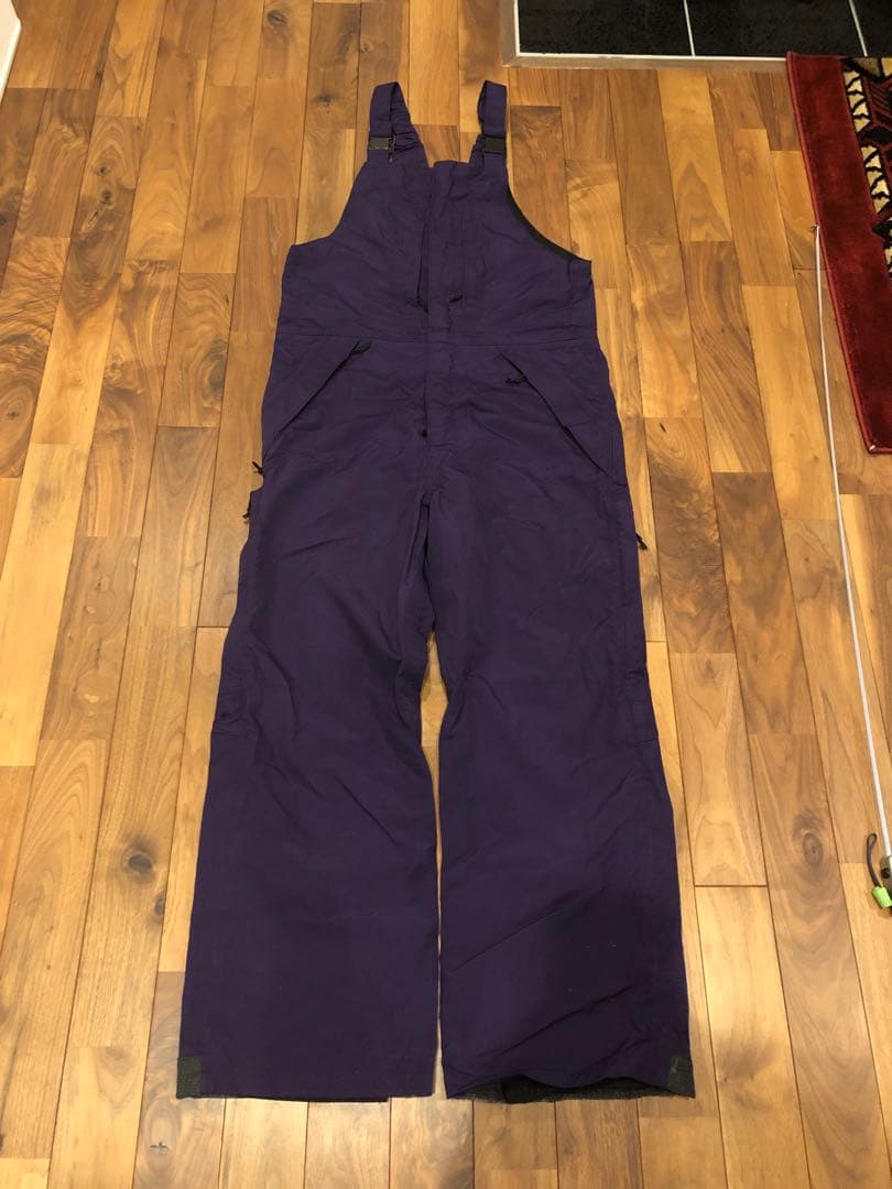 Greenclothing グリーンクロージング ビブパンツ パープル サイズS GREENCLOTHING グリーンクロージング】BIB PANTS (ダルグリーン