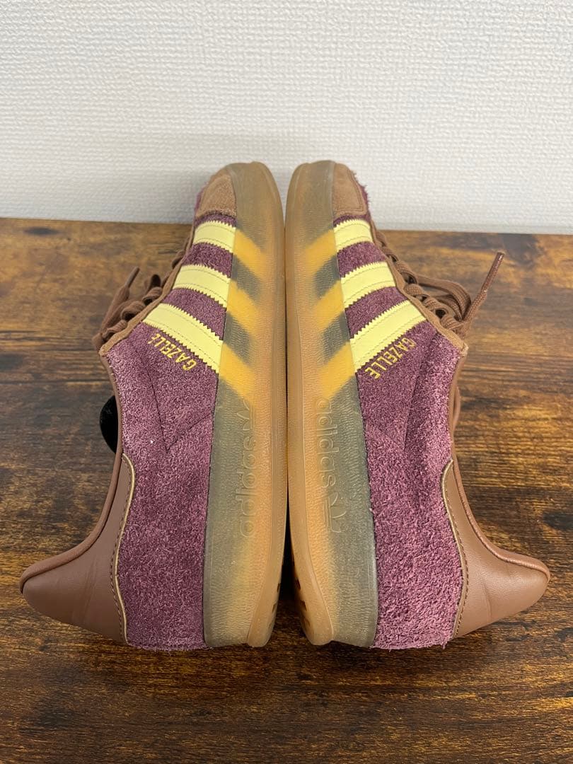 adidas gazelle indoor パープル　SIZE 26.5cm