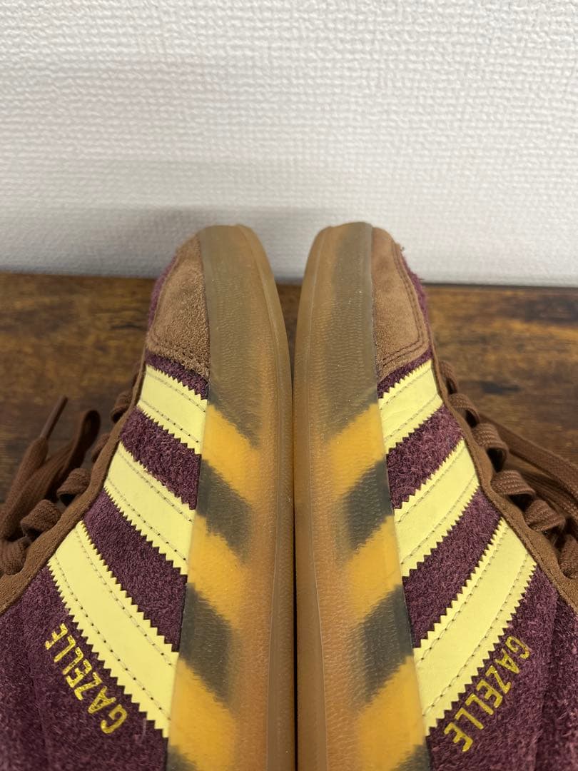 adidas gazelle indoor パープル　SIZE 26.5cm