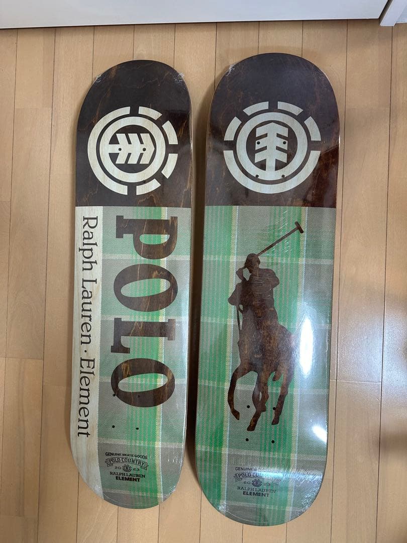 Polo Ralph Lauren x Element スケートデッキ2枚セット 10/6発売｜Polo Ralph Lauren × Element collection｜抽選/販売/定価
