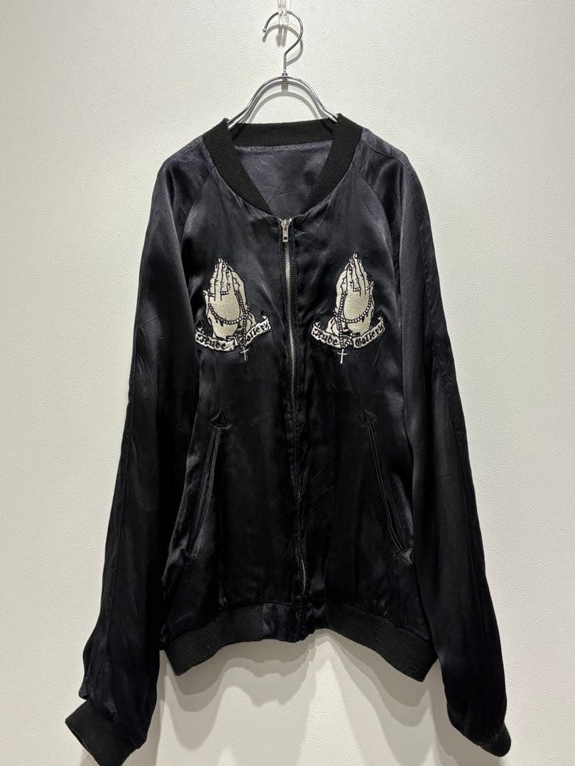 RUDE GALLERYルードギャラリー モノクロマリアスカジャン サイズ3