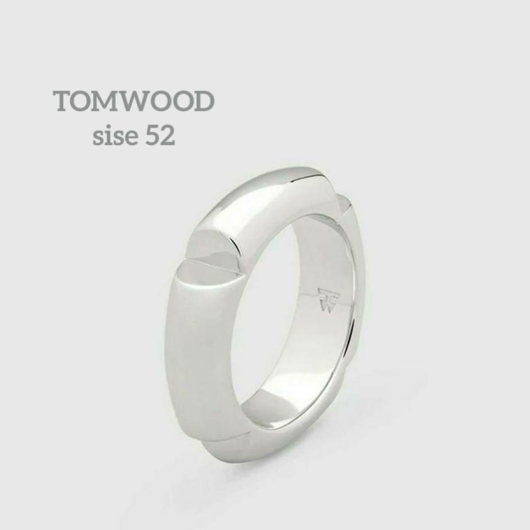 TOMWOOD Kimberlit Ring サイズ52 Tom Wood Men's' Kimberlitt Ring in Silver | LN-CC®