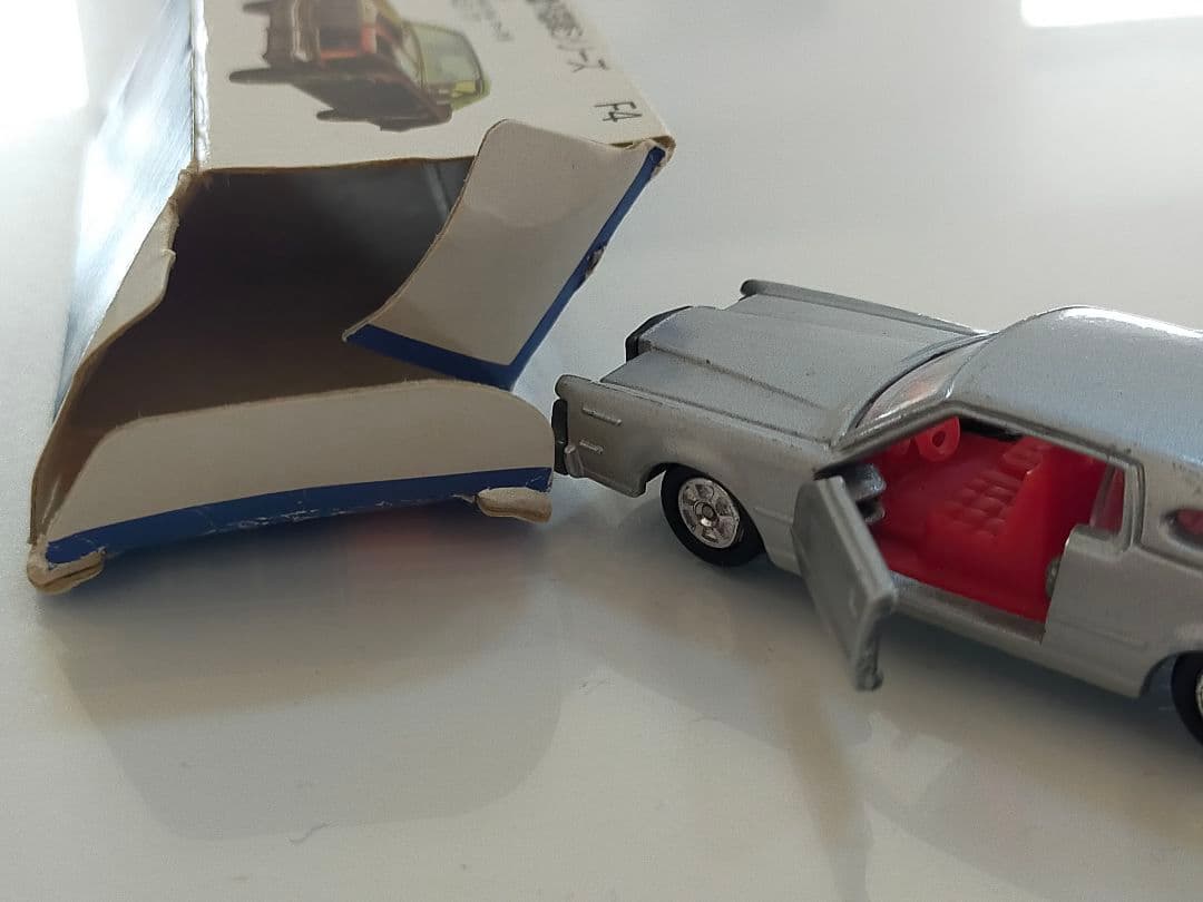 超希少 1Eホイール フォード コンチネンタル マークⅡ 青箱 トミカ 日本製