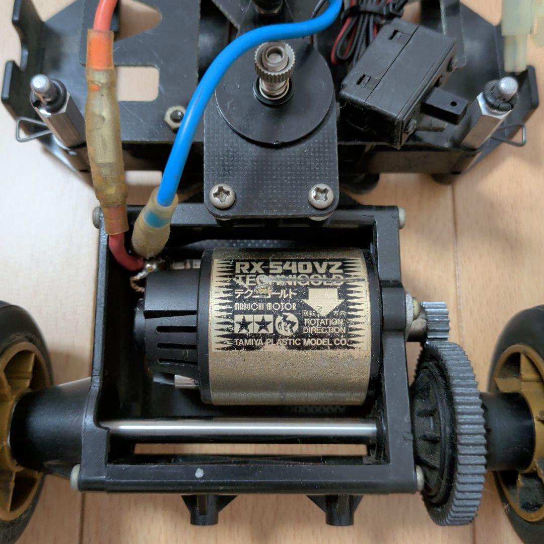 タミヤ　F103RS　ポルシェ911GT1 テクニゴールド　CPRユニット付き