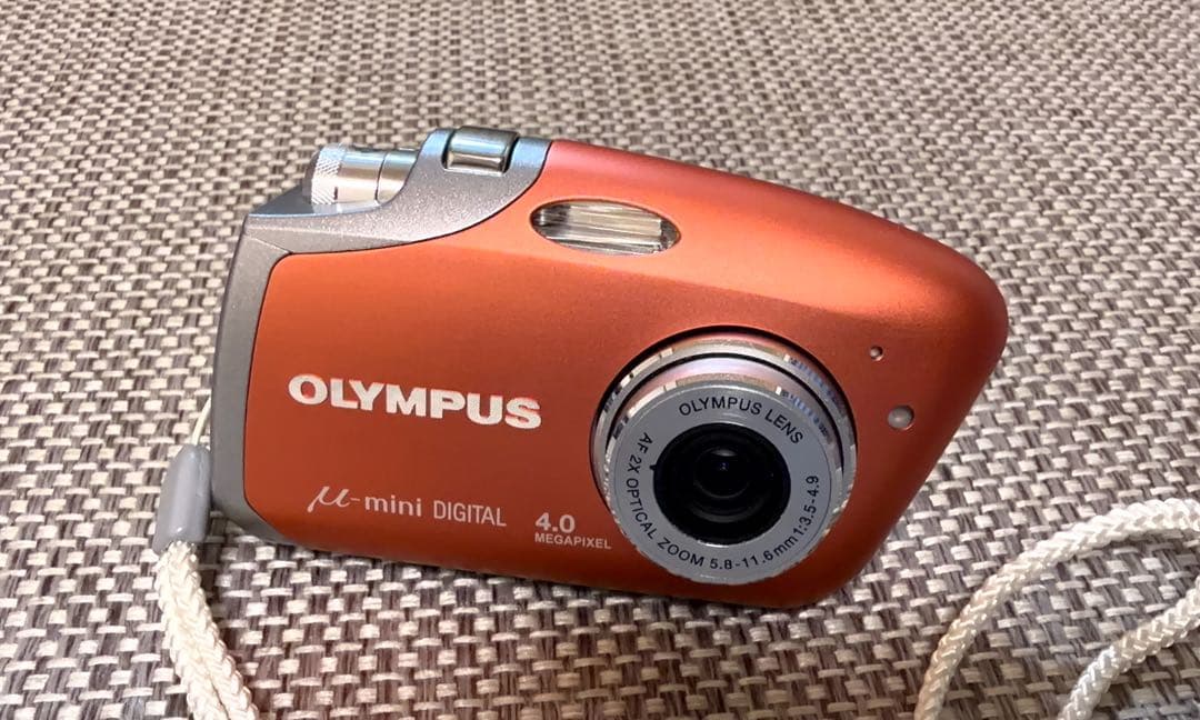 美品】【かわいい】デジタルカメラ OLYMPUS μ-mini DIGITAL - メルカリ