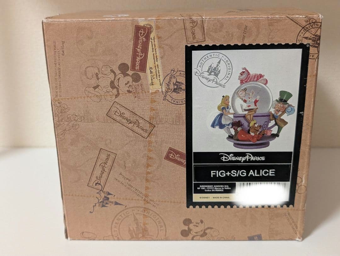 ディズニー ランド Paris 不思議の国のアリス スノードーム