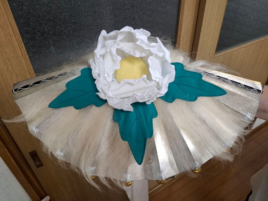 日本舞踊「扇獅子」牡丹獅子 白のみ 小道具 - メルカリ