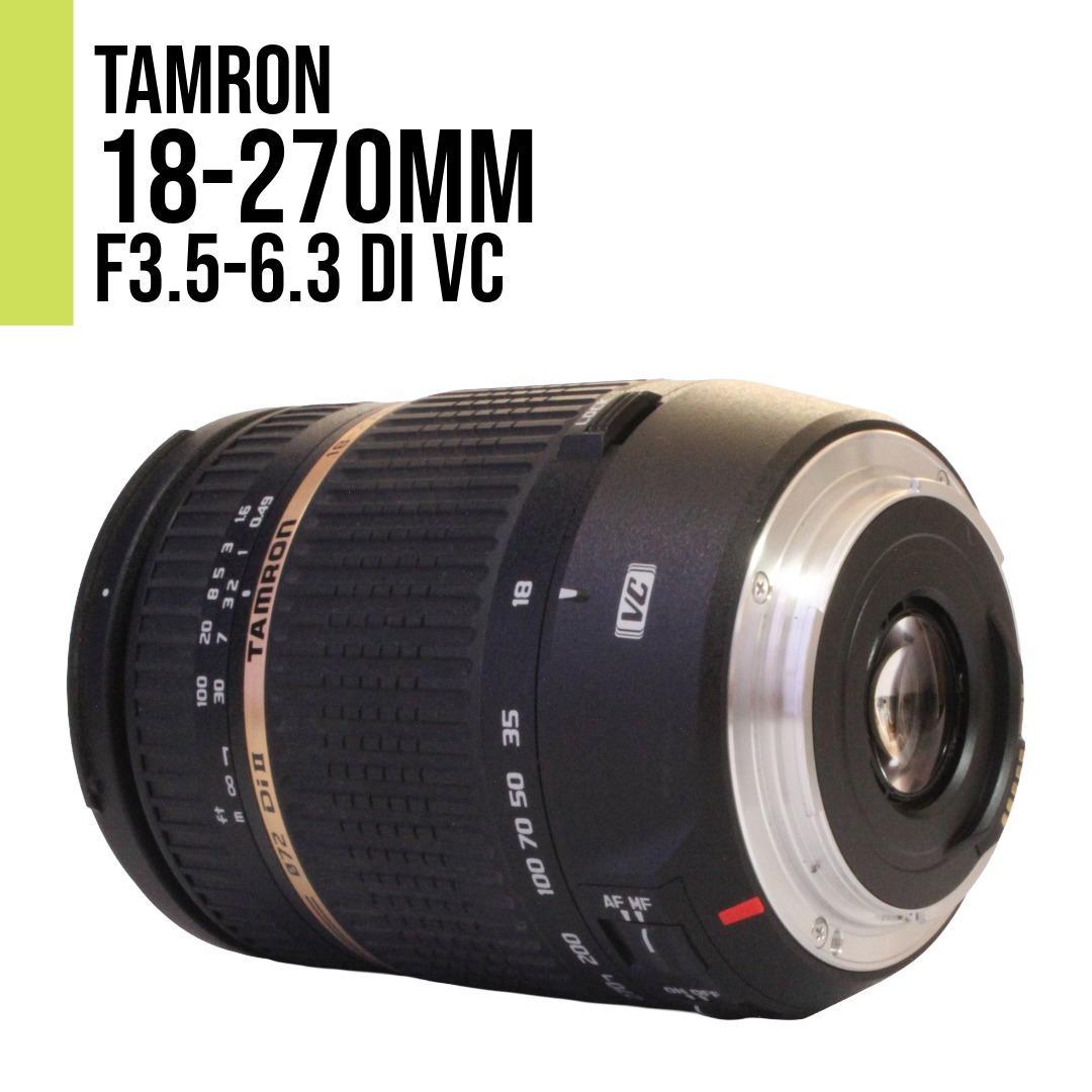 キヤノン TAMRON 18-270mm f3.5-6.3 DiⅡ VC