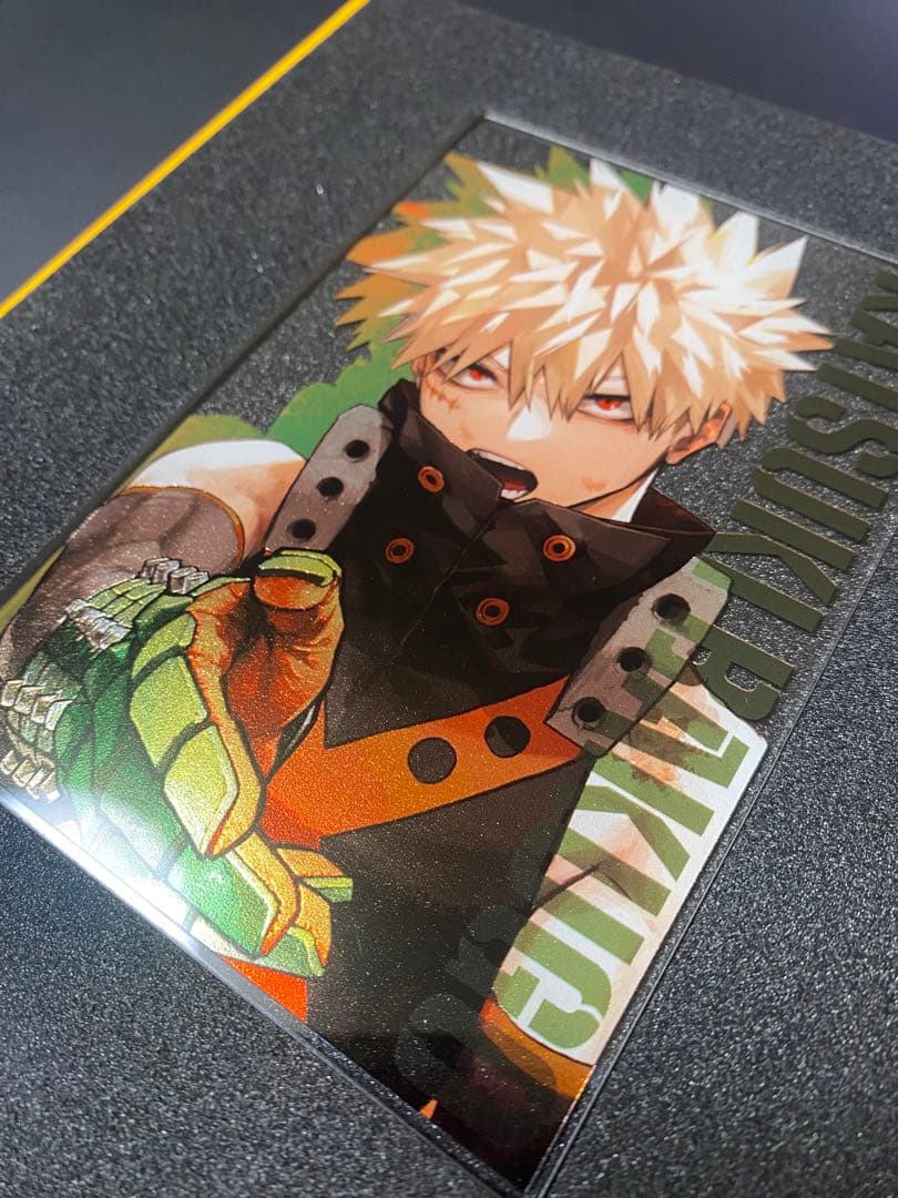 ヒロアカ KATSUKI MEMORY 箔入りアクリルカード - メルカリ