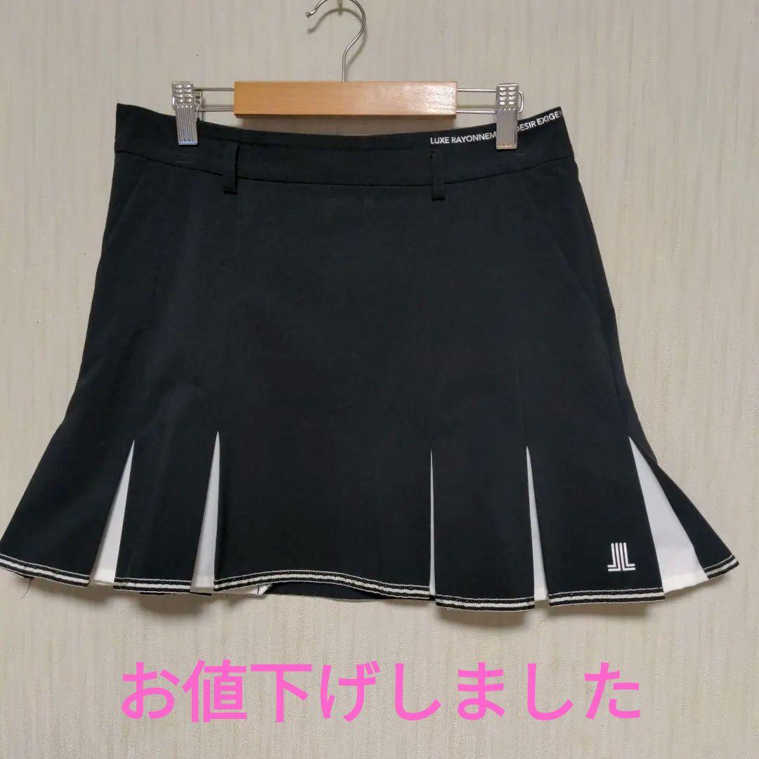 ランバンスポール ボックスプリーツスカート LANVIN SPORT スカート