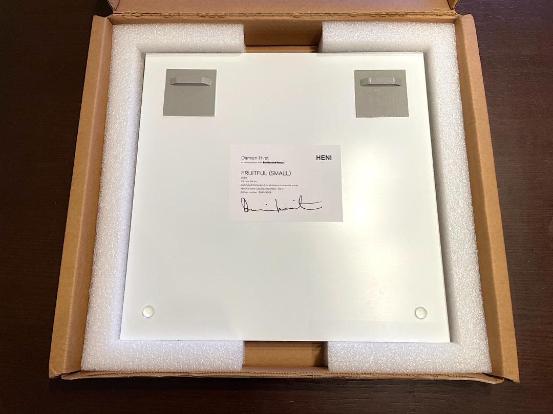 Fruitful small】ダミアン ハースト ラミネート アルミパネル - メルカリ