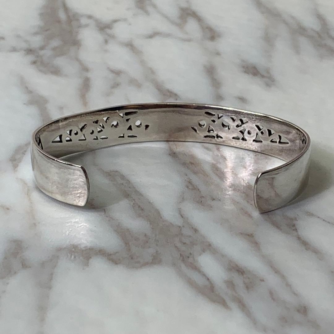 30.7g SAAD バングルブレスレット シルバー925 太陽神 刻印