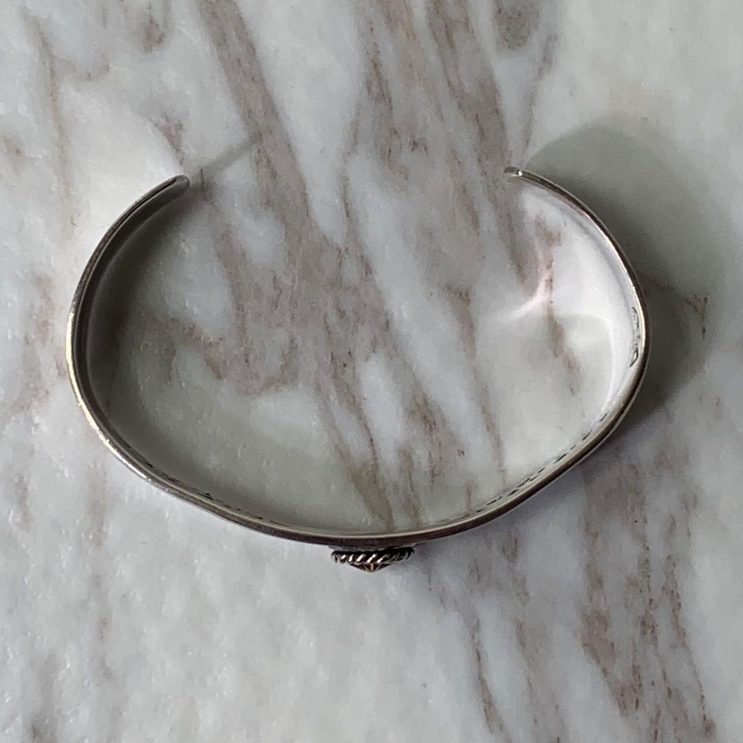 30.7g SAAD バングルブレスレット シルバー925 太陽神 刻印