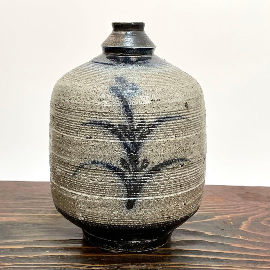 丸田正美 塩釉 作品 ニ点まとめ ビアマグ 花入 花瓶 スティーブ・ハリソン