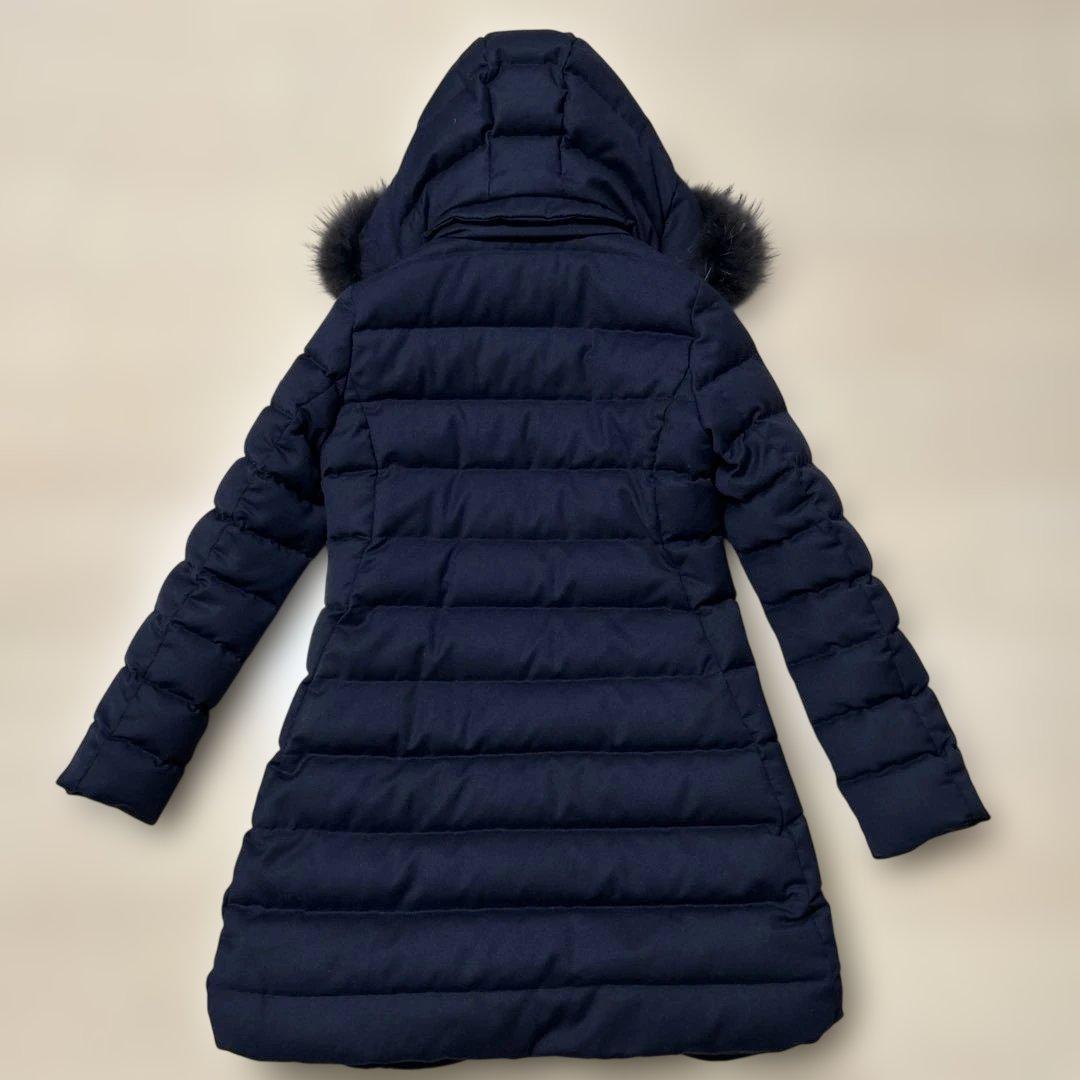 TATRAS ラヴィアナ ダウンコート ウール レディース ダークネイビー03