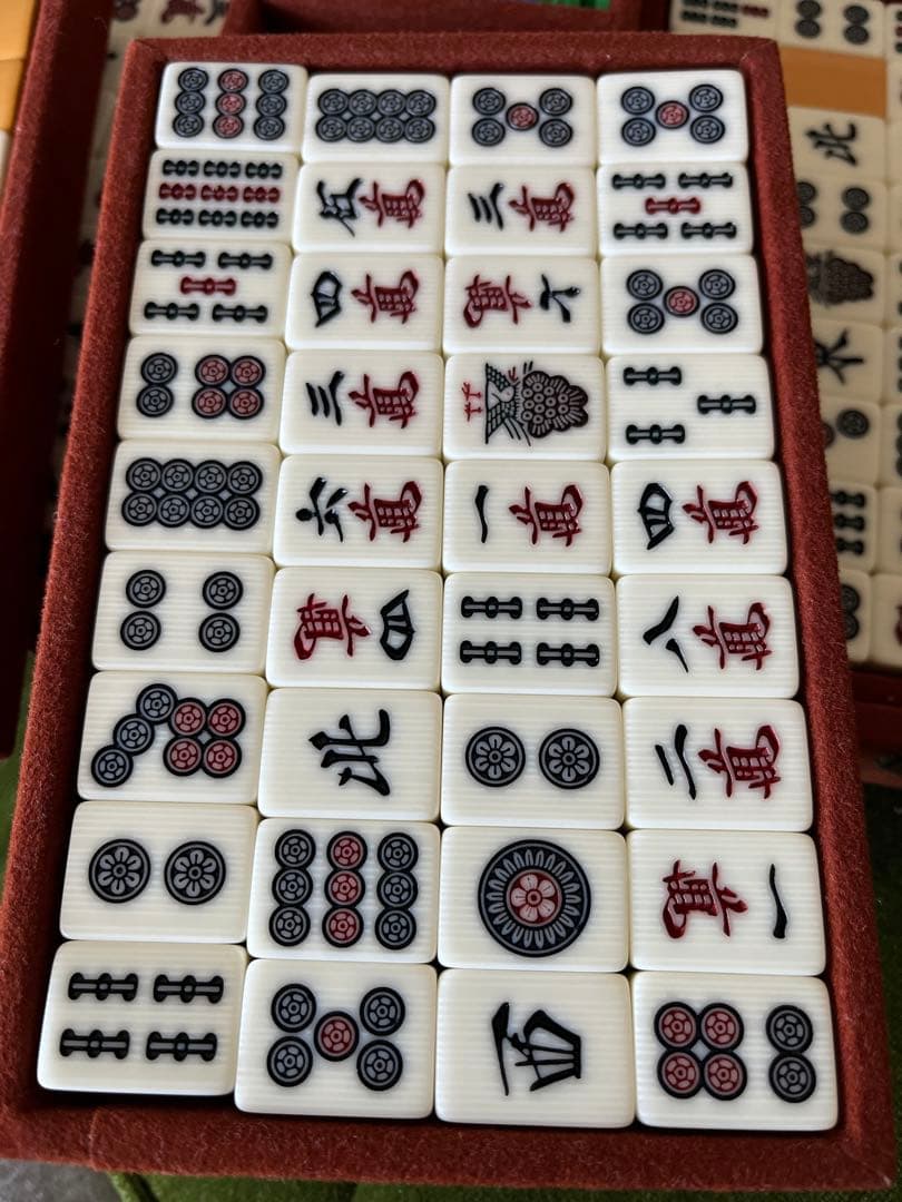 k*7様 オマケ麻雀牌付き【圧倒的な美しさ】任天堂 役満 新象牙　麻雀牌　象牙風