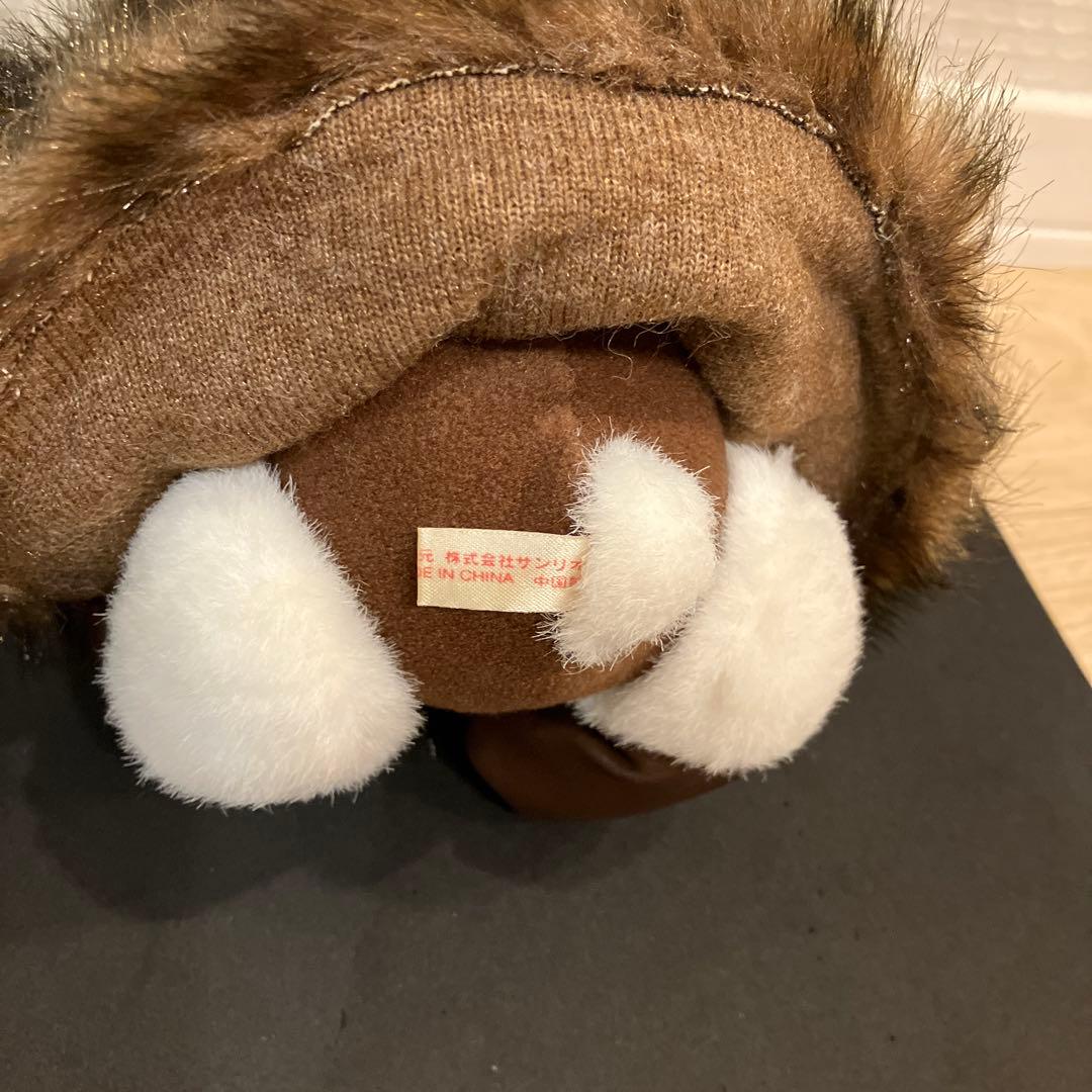 ハローキティ ぬいぐるみ ミンクコート M109362939 - ぬいぐるみ