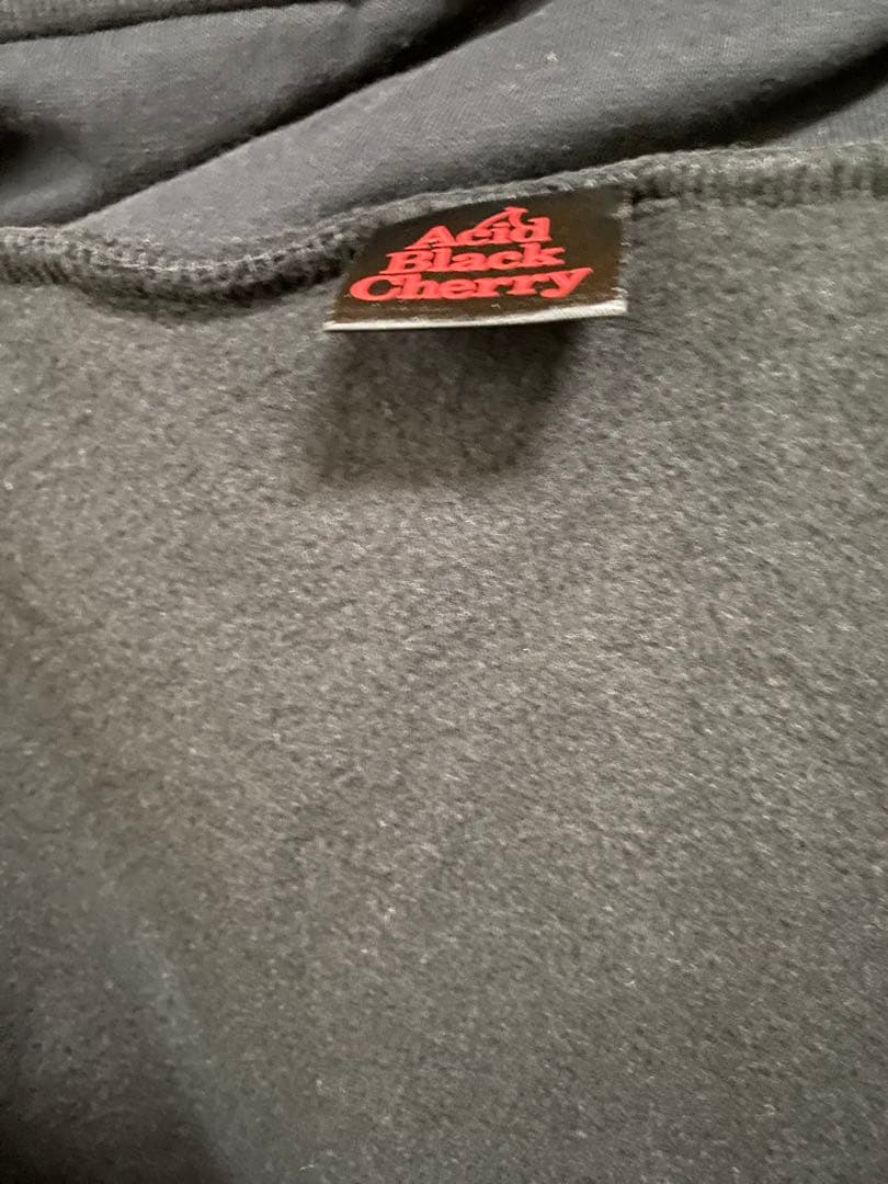 Acid Black Cherry ボリュームネック パーカー ブラック